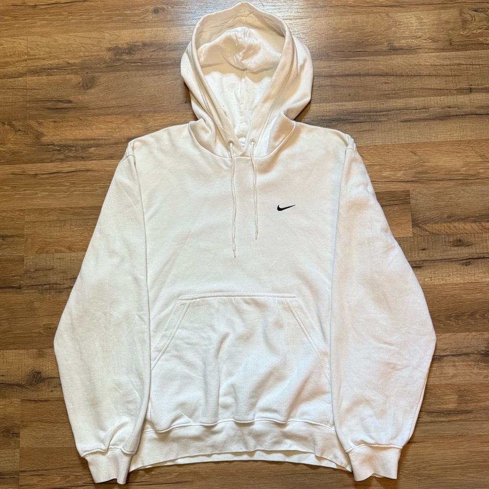 Y2K Nike Solo Swoosh Hoodie Sweatshirt